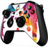 Chromatic Splatter White Xbox One X Controller Skin