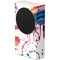 Chromatic Splatter White Xbox Series S Console Skin
