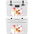 Chromatic Splatter White YETI Tundra 35 Hard Cooler Skin