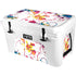 Chromatic Splatter White YETI Tundra 45 Hard Cooler Skin