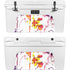 Chromatic Splatter White YETI Tundra 65 Hard Cooler Skin