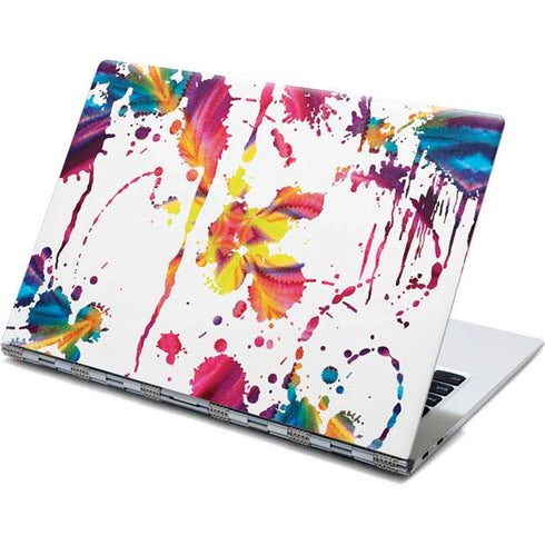 Chromatic Splatter White Yoga 910 2-in-1 14in Touch-Screen Skin