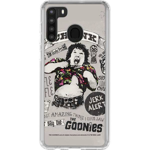 Warner Bros The Goonies (1985) Chunk Galaxy A21 Clear Case