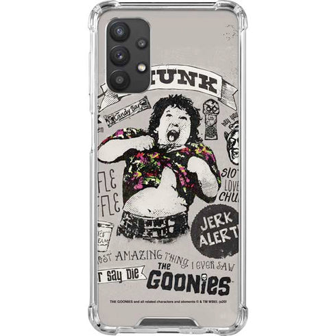 Warner Bros The Goonies (1985) Chunk Galaxy A32 5G Clear Case