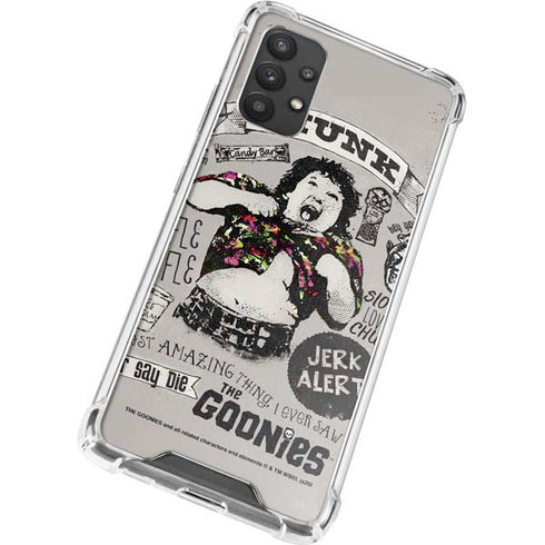 Warner Bros The Goonies (1985) Chunk Galaxy A32 5G Clear Case