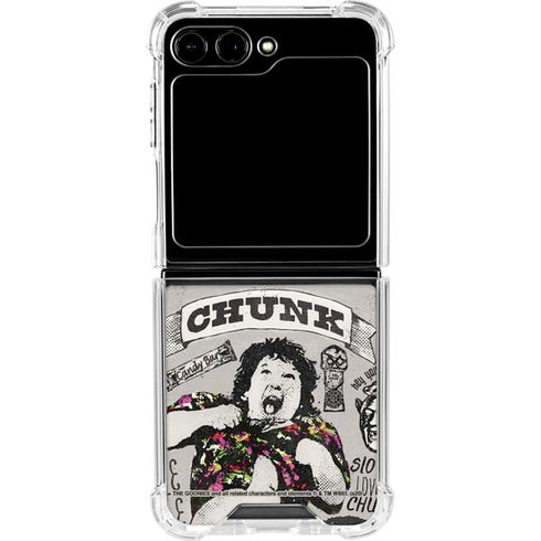 Warner Bros The Goonies (1985) Chunk Galaxy Z Flip5 5G Clear Case