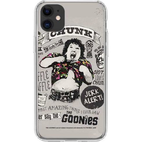 Warner Bros The Goonies (1985) Chunk iPhone 11 Clear Case