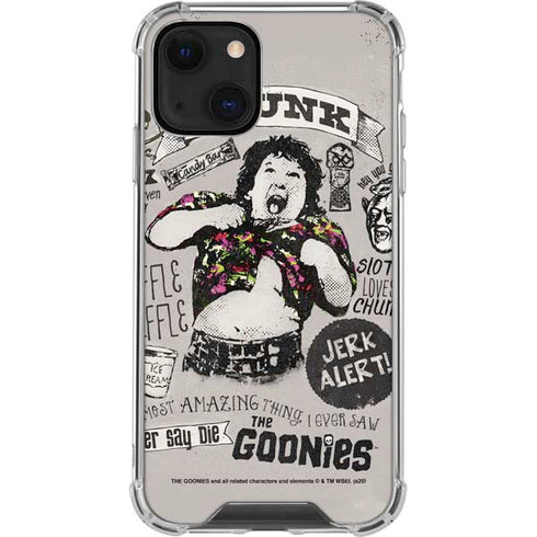 Warner Bros The Goonies (1985) Chunk iPhone 14 Plus Clear Case