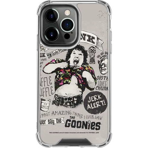 Warner Bros The Goonies (1985) Chunk iPhone 14 Pro Clear Case