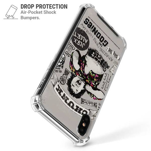 Warner Bros The Goonies (1985) Chunk iPhone XS Max Clear Case