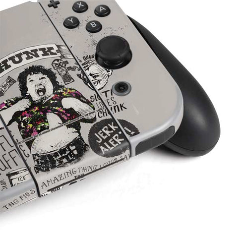Warner Bros The Goonies (1985) Chunk Nintendo Switch OLED (2021) Skin