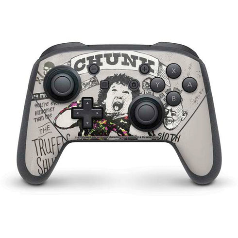 Warner Bros The Goonies (1985) Chunk Nintendo Switch Pro Controller Skin