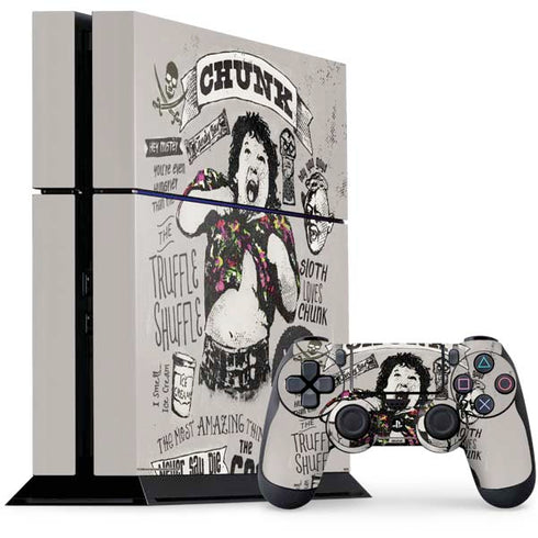 Warner Bros The Goonies (1985) Chunk PS4 Console and Controller Bundle Skin