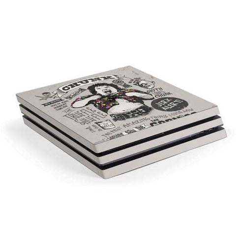 Warner Bros The Goonies (1985) Chunk PS4 Pro Console Skin