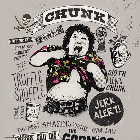 Warner Bros The Goonies (1985) Chunk PS4 Slim Skin