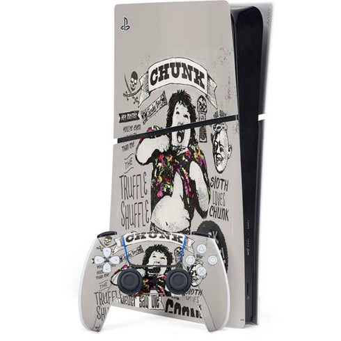 Warner Bros The Goonies (1985) Chunk PS5 Slim Digital Edition Console Skin