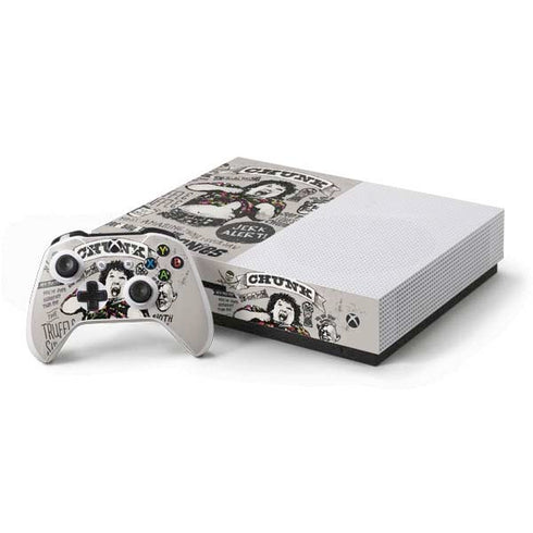 Warner Bros The Goonies (1985) Chunk Xbox One S Console and Controller Bundle Skin