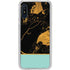 Chunky Marble Galaxy A10e Clear Case