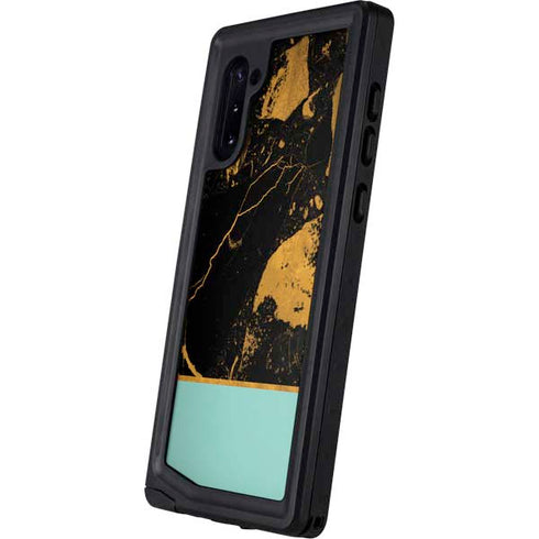 Chunky Marble Galaxy Note 10 Waterproof Case