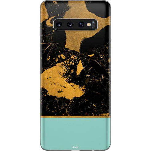 Chunky Marble Galaxy S10 Skin