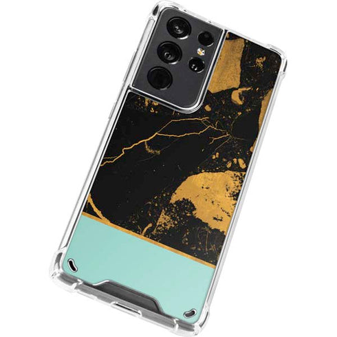 Chunky Marble Galaxy S21 Ultra 5G Clear Case