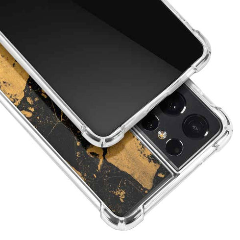 Chunky Marble Galaxy S21 Ultra 5G Clear Case