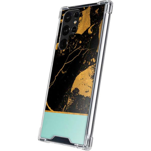 Chunky Marble Galaxy S22 Ultra Clear Case