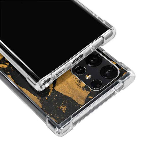 Chunky Marble Galaxy S22 Ultra Clear Case
