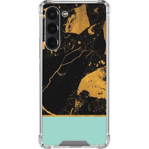 Chunky Marble Galaxy S23 Plus Clear Case