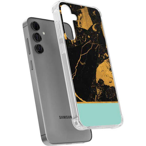 Chunky Marble Galaxy S24 Plus Clear Case