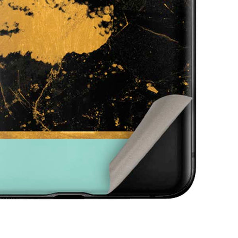 Chunky Marble Galaxy Z Flip Skin