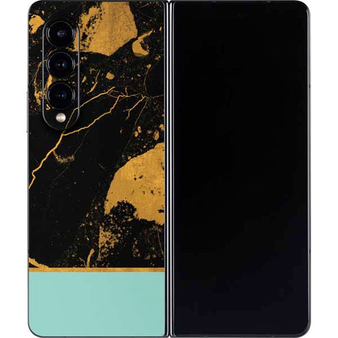 Chunky Marble Galaxy Z Fold4 5G Skin