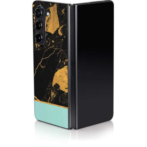 Chunky Marble Galaxy Z Fold5 5G Skin