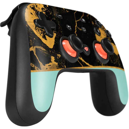 Chunky Marble Google Stadia Controller Skin