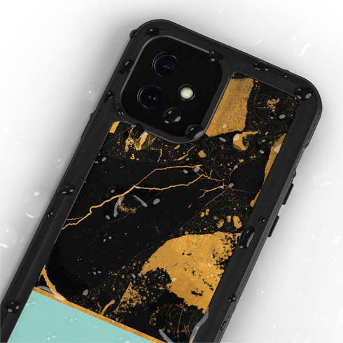 Chunky Marble iPhone 12 Mini Waterproof Case