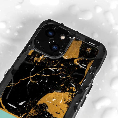 Chunky Marble iPhone 13 Mini Waterproof Case