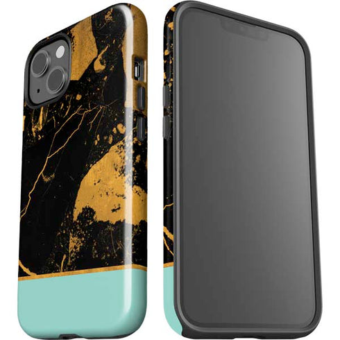 Chunky Marble iPhone 15 Plus Impact Case