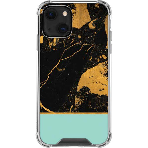 Chunky Marble iPhone 14 Plus Clear Case