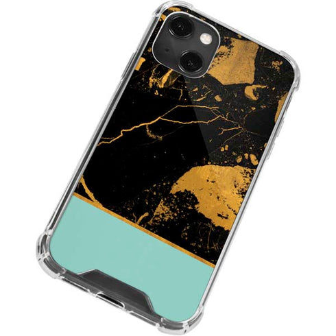 Chunky Marble iPhone 14 Plus Clear Case