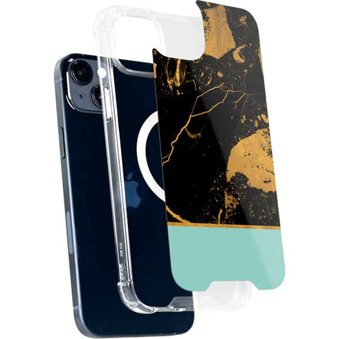 Chunky Marble iPhone 14 Plus MagSafe Case