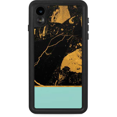 Chunky Marble iPhone XR Waterproof Case