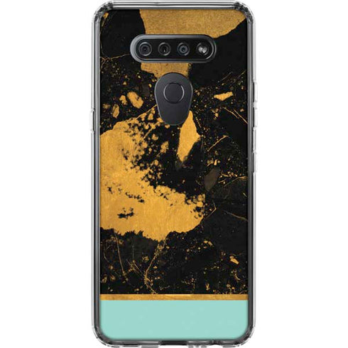 Chunky Marble LG K51/Q51 Clear Case