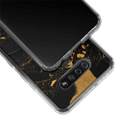 Chunky Marble LG K51/Q51 Clear Case
