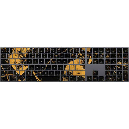 Chunky Marble Magic Keyboard with Numeric Keypad Skin