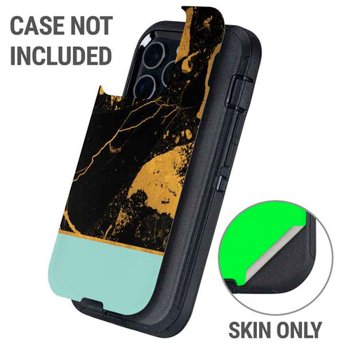 Chunky Marble Otterbox Defender iPhone Skin