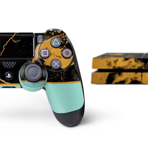 Chunky Marble PS4 Console and Controller Bundle Skin