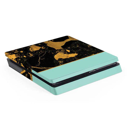 Chunky Marble PS4 Slim Skin
