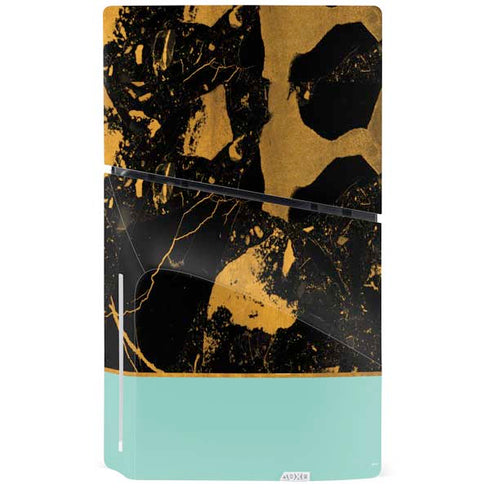 Chunky Marble PS5 Slim Disk Bundle Skin