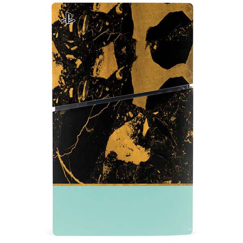 Chunky Marble PS5 Slim Digital Edition Console Skin