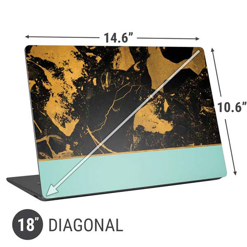 Chunky Marble Universal Laptop 18in (14.6 x 10.6in) Skin